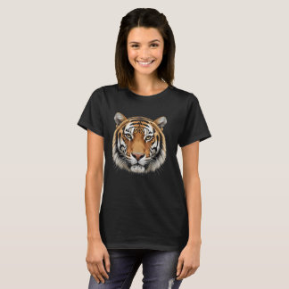 Tiger Face Women's Basic T-Shirt