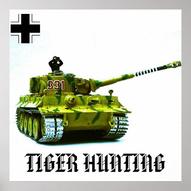TIGER HUNING POSTER (Devant)