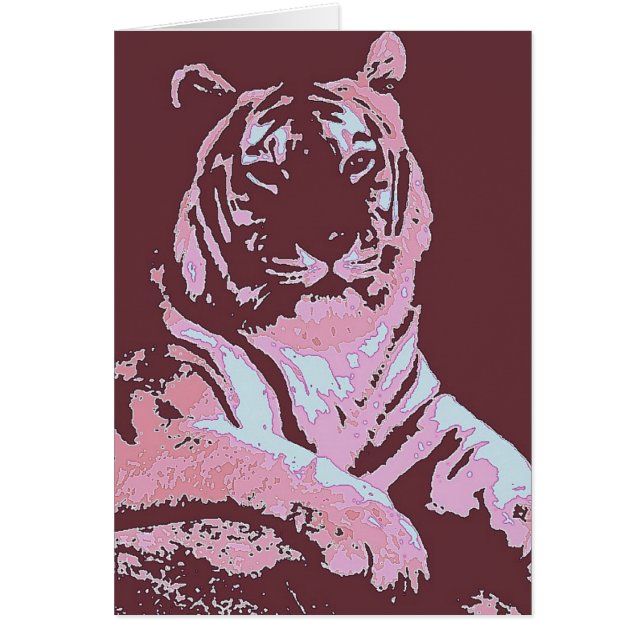 Tiger Pop Art (Devant)