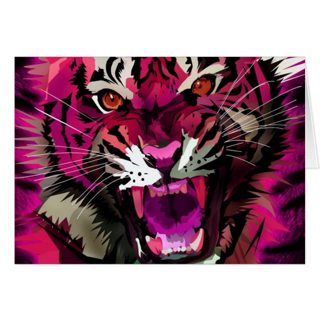 Tiger - Rose (Devant horizontal)