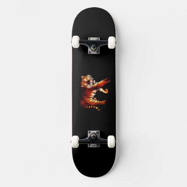 Tiger Skateboard (Recto)