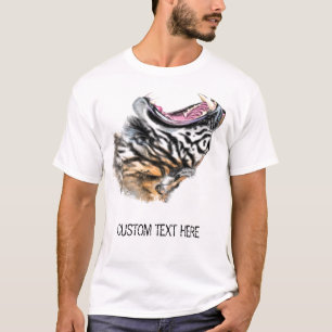 Tiger T-shirt Dessin - Votre texte