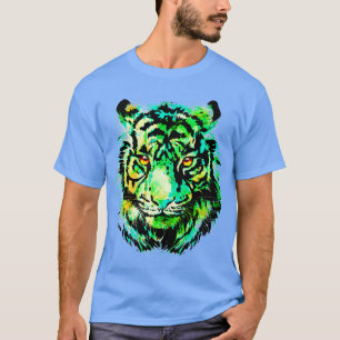 Tiger Tiger T-shirt Tigre coloré