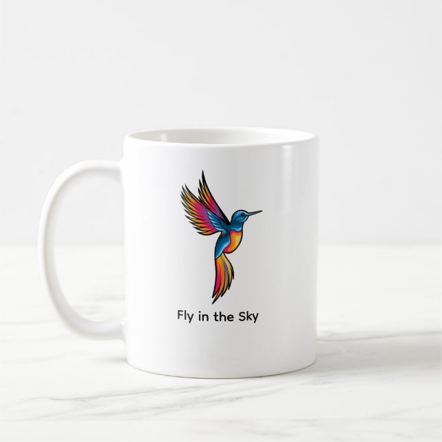 TigerNa Bird Mug (Gauche)
