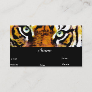 Tigers Yeux_ Carte de visite