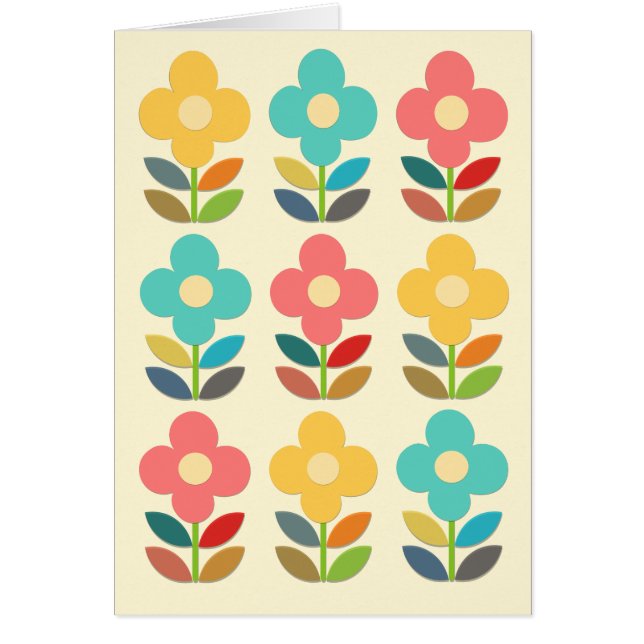 Tiges de style et floral nordiques (Devant)