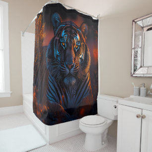 Tigre 50x50 001 Rideau de douche