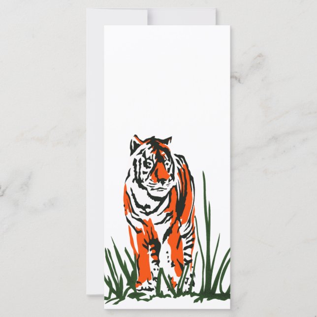 Tigre à patte (Devant)