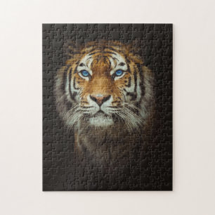 Tigre aux yeux bleus 252 pièce puzzle