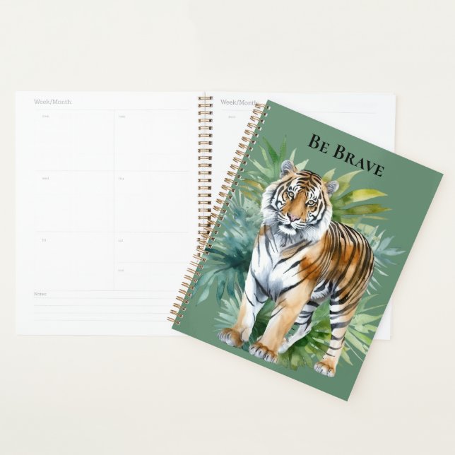 Tigre avec Feuille (Devant avec enveloppe)