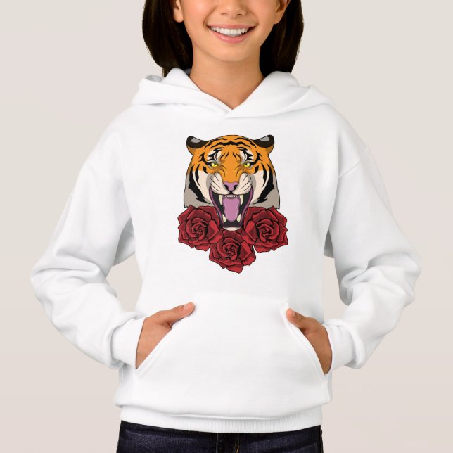 Tigre avec Rose (Devant)