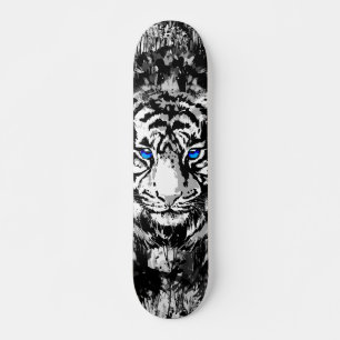 Tigre coloré - Retro Tiger Skateboard