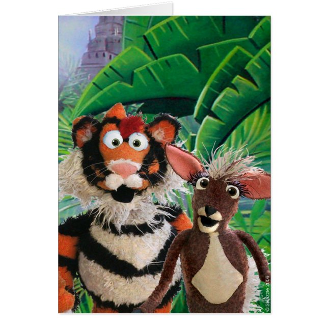 Tigre et carte de Mousedeer (Devant)