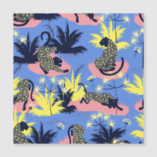 Tigre géométrique, léopard : motif pour enfants.