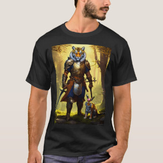 Tigre majestueux du Bengale - T-shirt inspiré de l