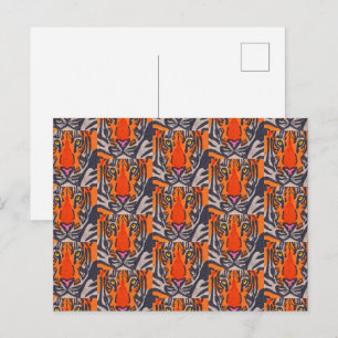 Tigre (motif) - Carte postale