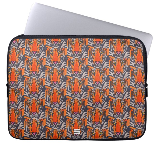 Tigre (motif) - Housse pour ordinateur portable (Devant)