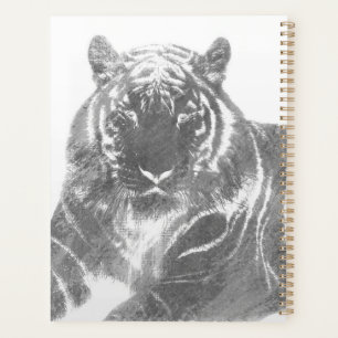 Tigre noir et blanc