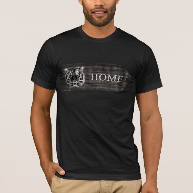 tigre signe T-shirt Vintage (Devant)