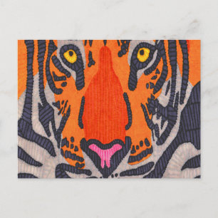 Tigre (simple) - Carte postale