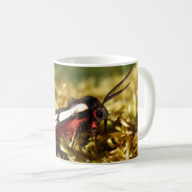Tigre Tigre Tiger Moth Bug Mug (Devant droit)