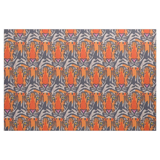 Tigre - Tissu de coton Pima (Fat Quarter)