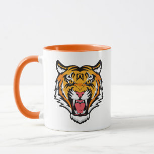 Tigre torride tête-25818 Mug de voyage