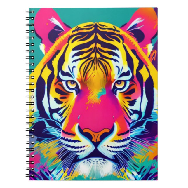 Tigre tropical | Journal carnet (Devant)