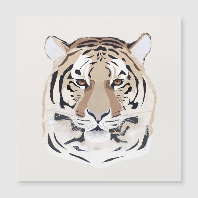 Tigre, visage de tigre, symbole 2022 (Devant)
