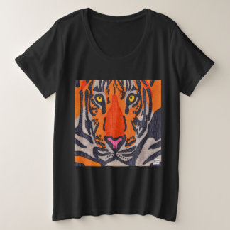 Tigre (vivid) - T-shirt plus taille femme