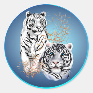 Tigres blancs - Stickers