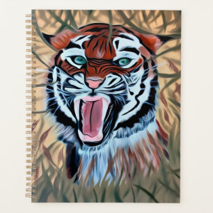 Tigres de chasse cachés