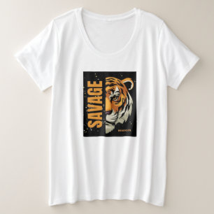 TIGRES DE MOYENNE .T-shirt POUR BALLE À PIED ET TI
