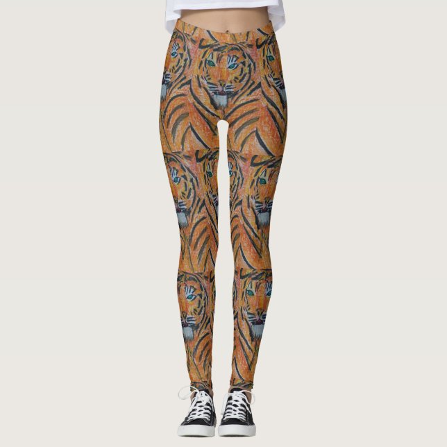 TIGRES LEGGINGS PAR PAULA REILLE (Devant)