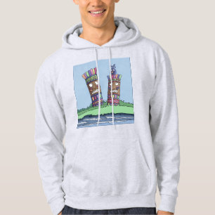 Tiki Bird Plum Sweat - shirt à capuche