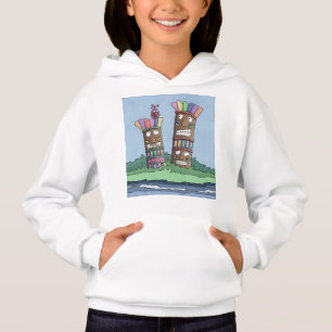 Tiki Bird Rosebud Sweat - shirt à capuche