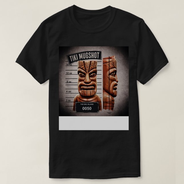 Tiki Mugshots TShirt (Design devant)