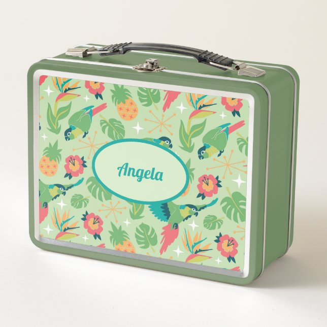 Tiki Parrot Lunchbox (Devant)