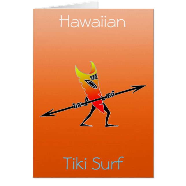 Tiki Surfer Red and Yellow (Devant)