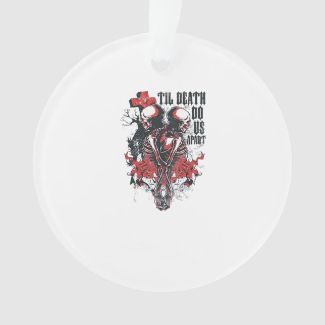 Till Death Do Us Part - Minimalist Skeleton Art Fo (devant)