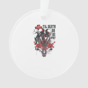 Till Death Do Us Part - Minimalist Skeleton Art Fo