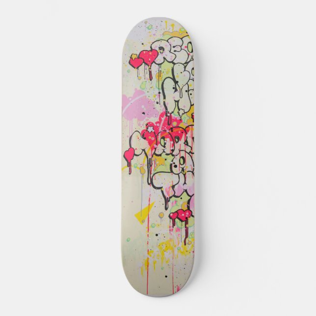 Tilt "Real Graffiti Love" Partie I Skateboard (Recto)