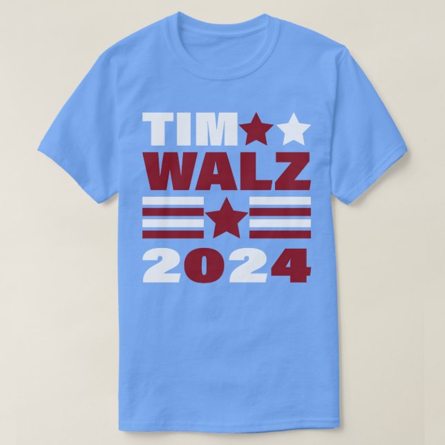 tim walz 2024 TShirt 3 (Design devant)