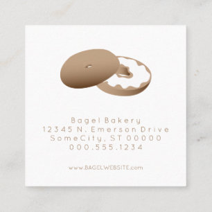 timbre de fidélité de bagels