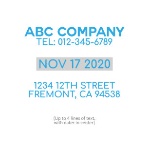 Timbre de l'entreprise Trodat Printy Self-Inking 