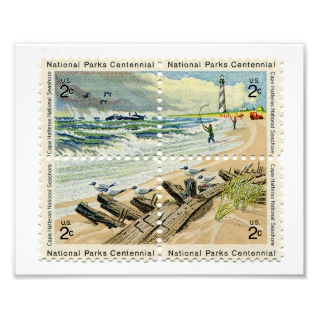 Timbre-poste des États-Unis Photo Impression (Devant)