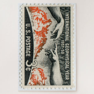 Timbre-poste des États-Unis Puzzle