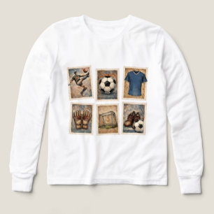 Timbres de football vintage Collection de football
