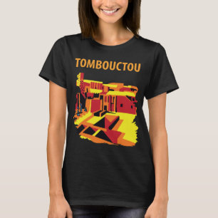 Timbuktu Mali Désert Rétro T-Shirt de Voyage
