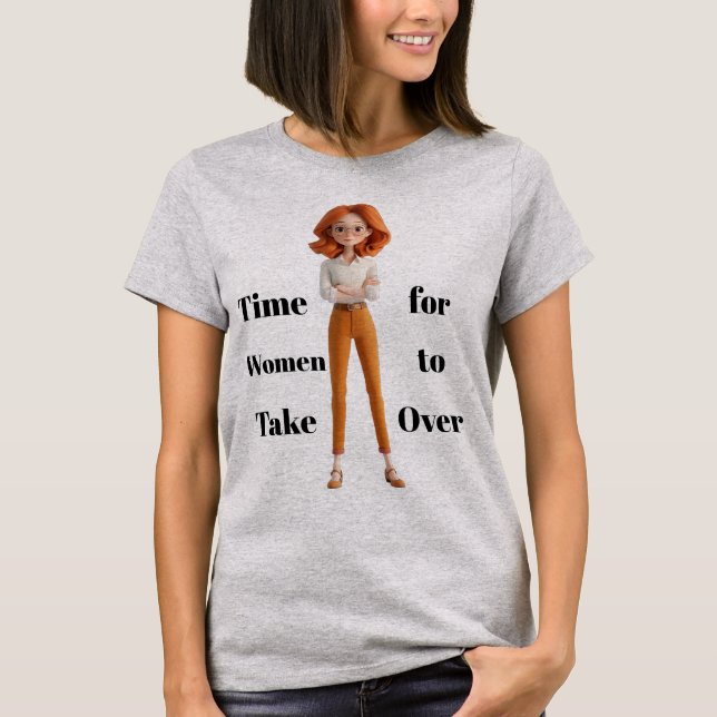 Time For Women T-Shirt (Devant)